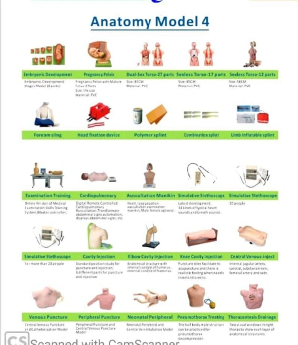 Anatomical Training Materials